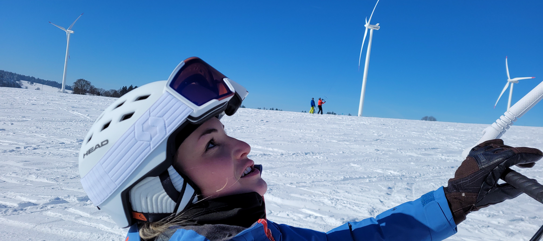 Snowkite, Jura, cours, loisirs